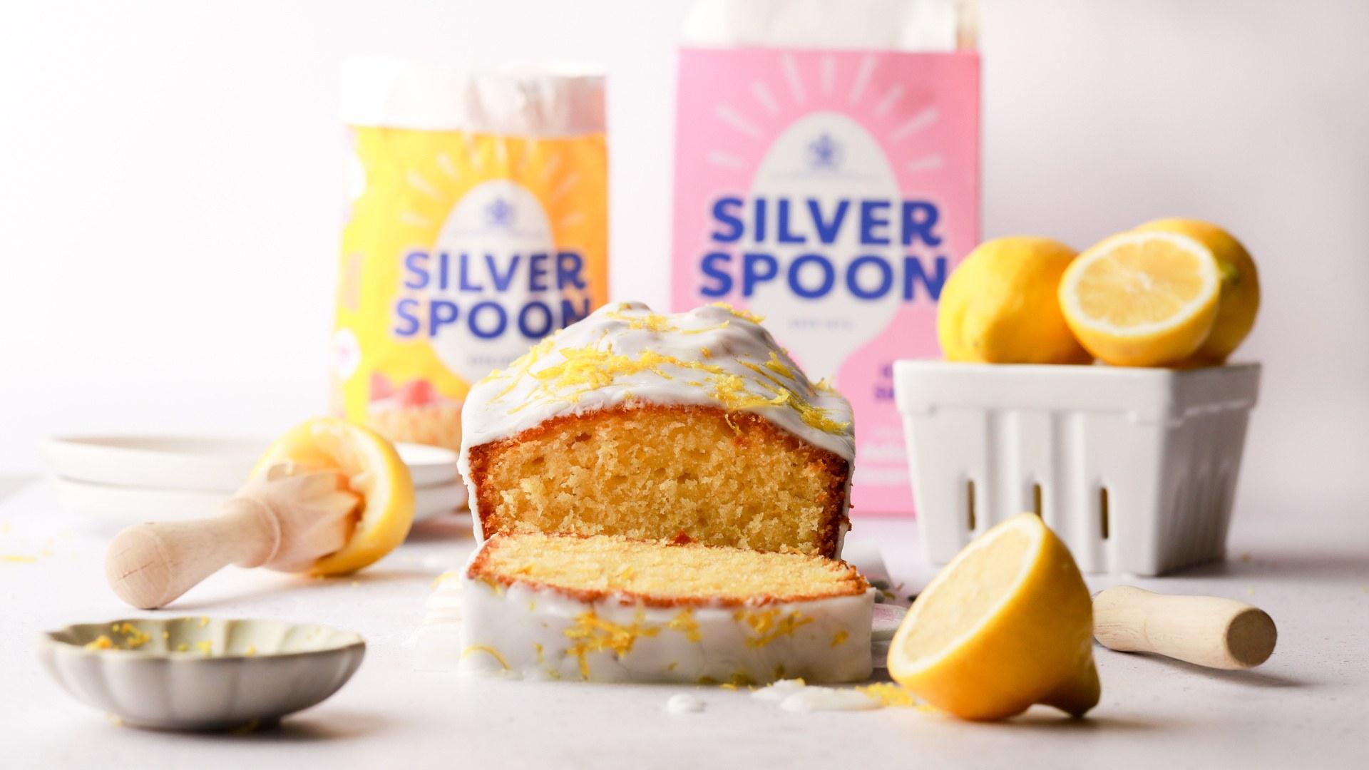 The Silver Spoon homepage on a laptop: forecast, 100% chance of fluffier bakes