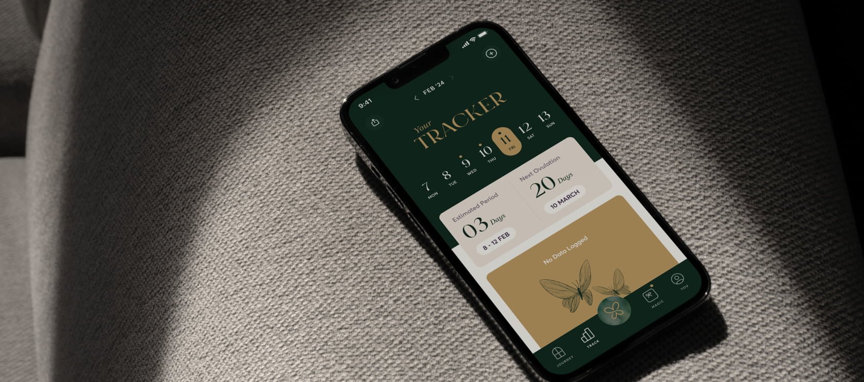 Application on a mobile device