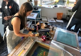 Amy screen printing